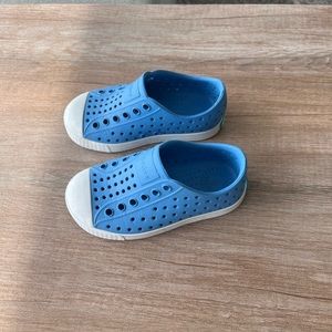 Blue Native shoes in great condition rarely used